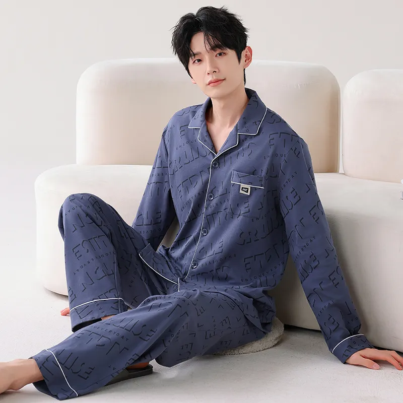 MIIOW Trend Party Series Pajama Set Men's Shopping Bag-20