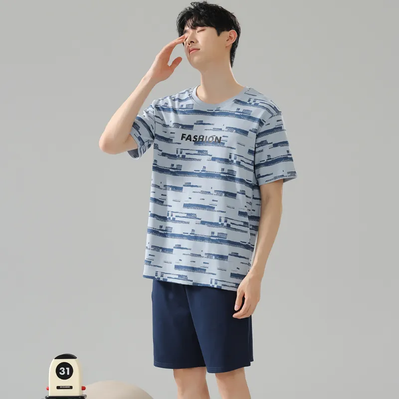 MIIOW Trend Party Series Pajama Set Men's Shopping Bag-22