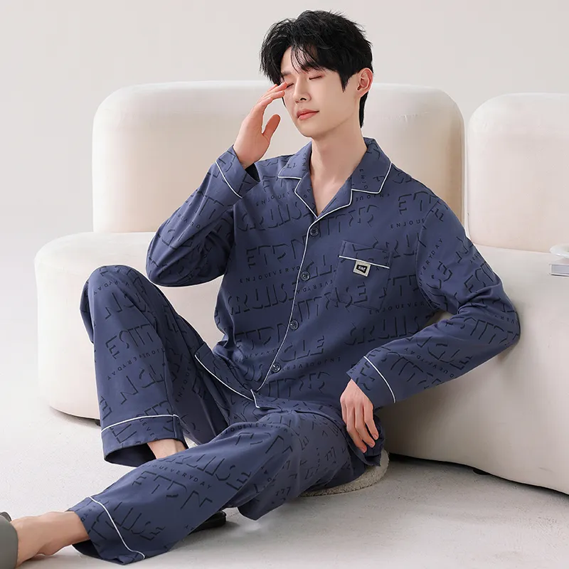MIIOW Trend Party Series Pajama Set Men's Shopping Bag-19