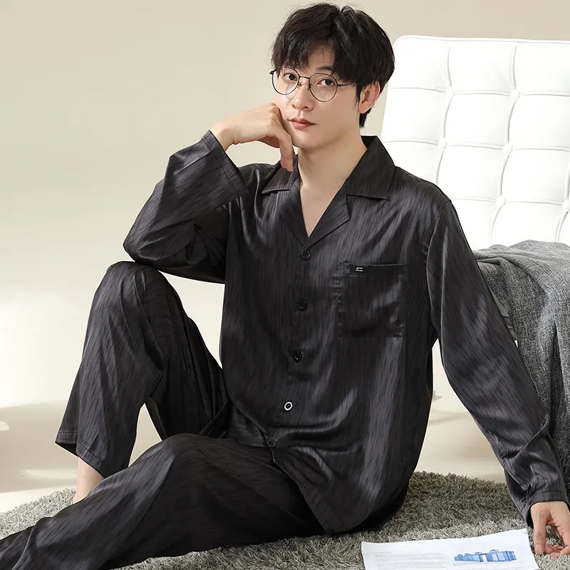 MIIOW Trend Party Series Pajama Set Men's Shopping Bag Image Color-1