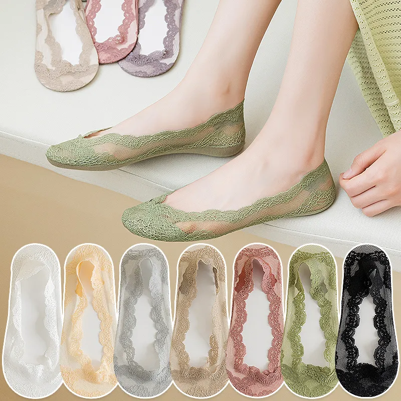 MIIOW No-Show Socks Women's 5 Pack-2