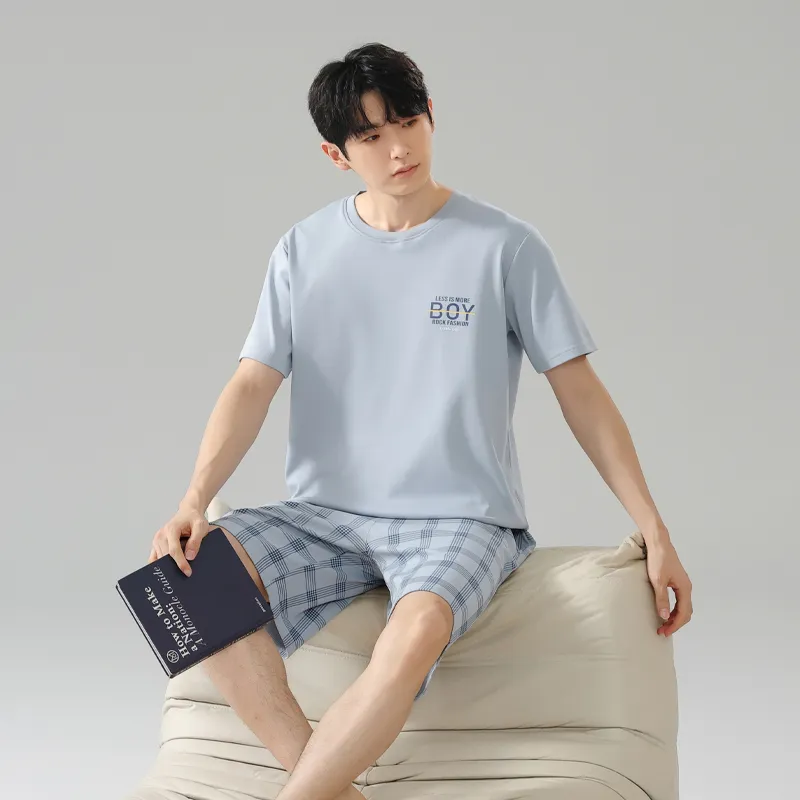 MIIOW Trend Party Series Pajama Set Men's Shopping Bag-41