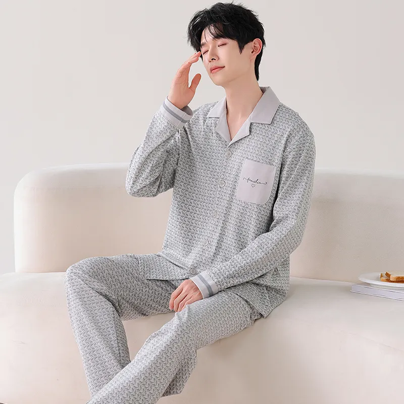 MIIOW Trend Party Series Pajama Set Men's Shopping Bag-27