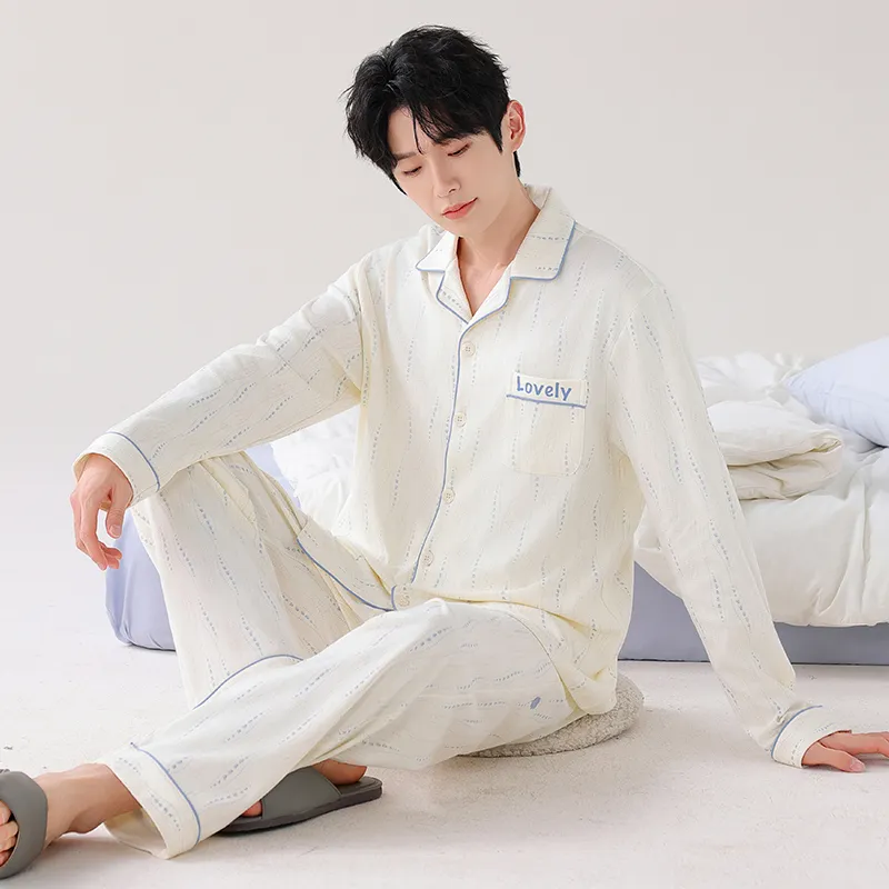 MIIOW Trend Party Series Pajama Set Men's Shopping Bag-5