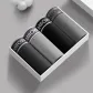 Black Heather Gray, Dark Heather Gray, Medium Heather Gray