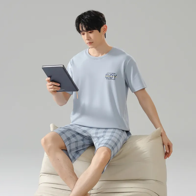 MIIOW Trend Party Series Pajama Set Men's Shopping Bag-40