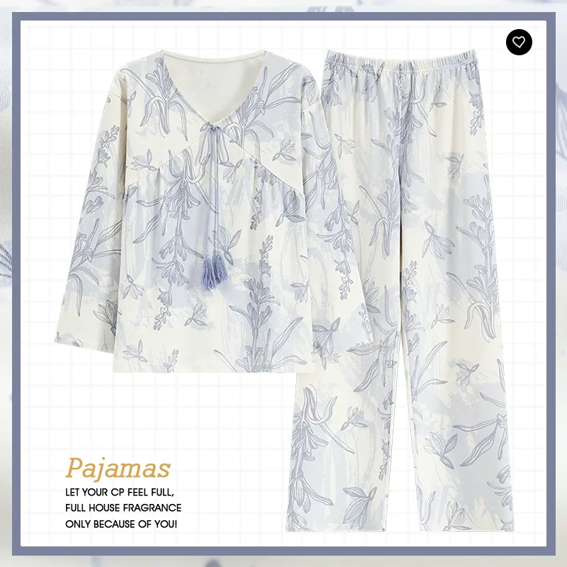 MIIOW Trend Party Series Pajama Set Women's Shopping Bag-0