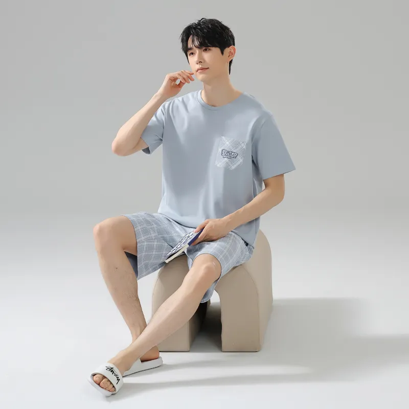 MIIOW Trend Party Series Pajama Set Men's Shopping Bag-10