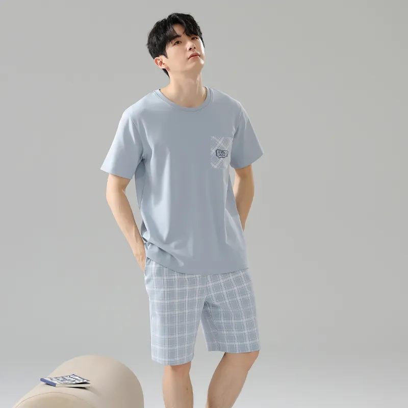 MIIOW Trend Party Series Pajama Set Men's Shopping Bag-8