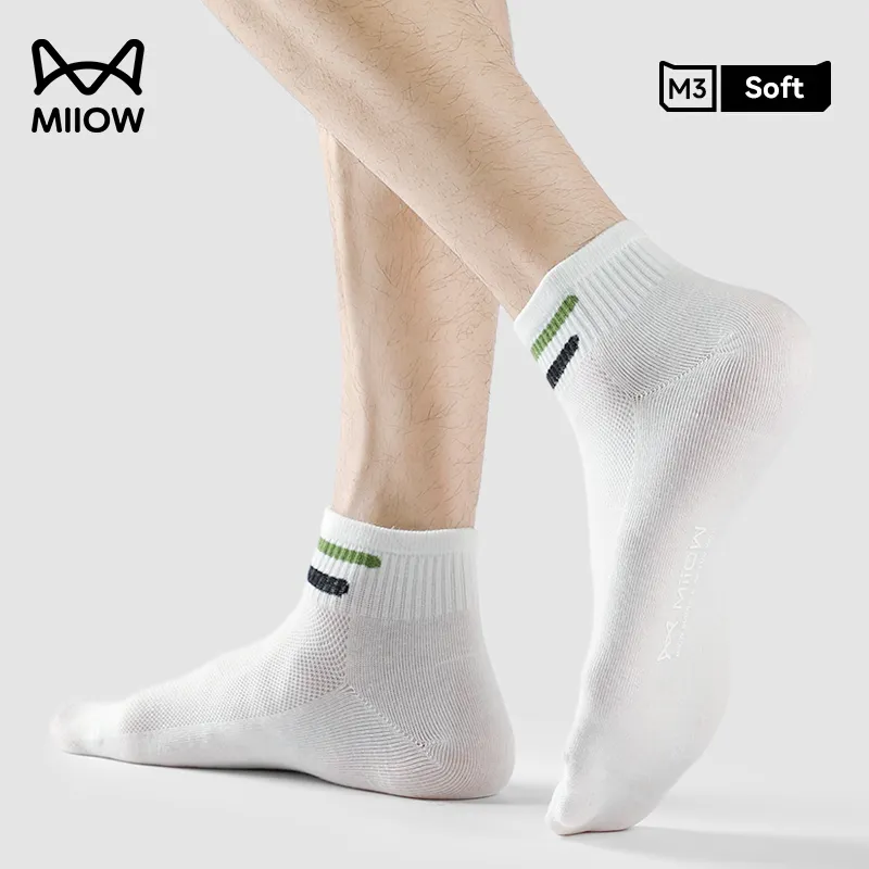 MIIOW Trend Party Series Mid Calf Socks Men's Shopping Bag 3 Pack-2