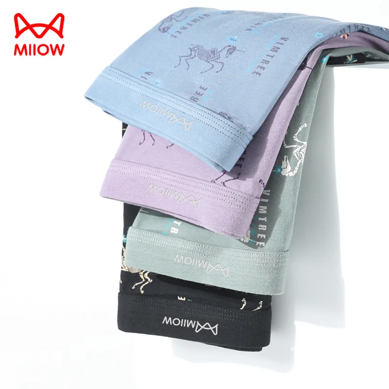 MIIOW Trend Party Series Underpants Men's Shopping Bag 3 Pack-4
