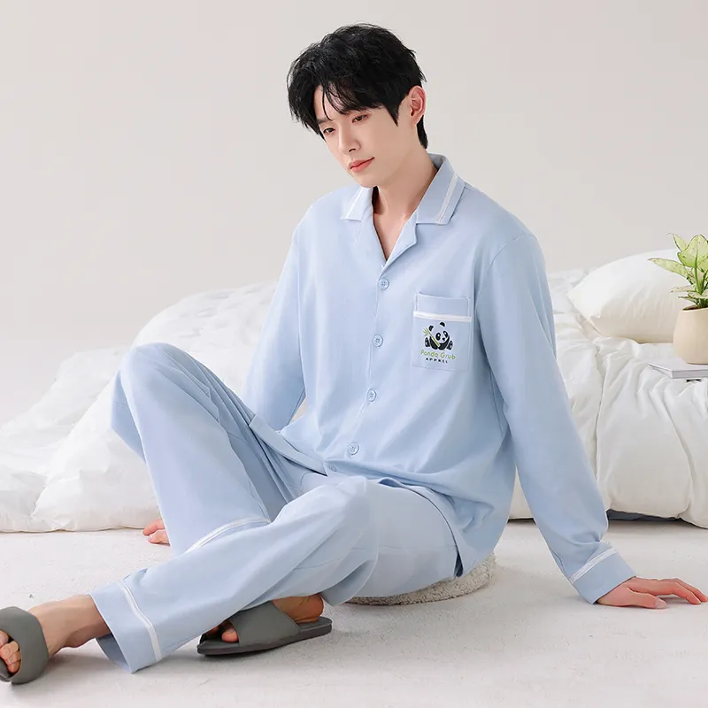 MIIOW Trend Party Series Pajama Set Men's Shopping Bag-5