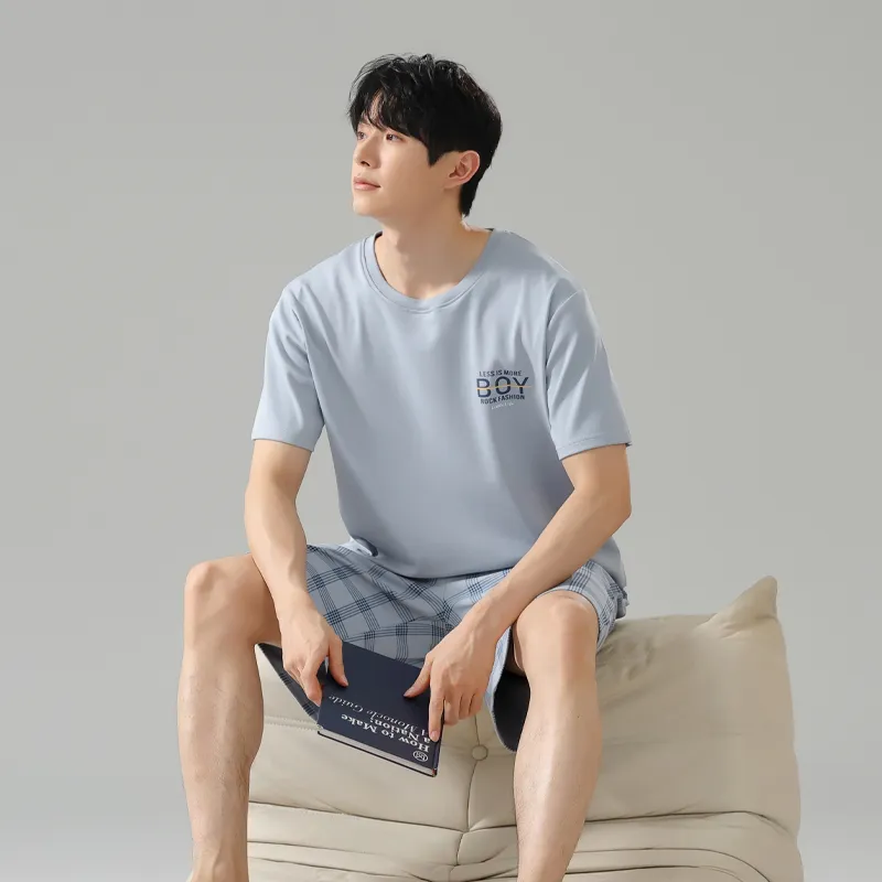 MIIOW Trend Party Series Pajama Set Men's Shopping Bag-42