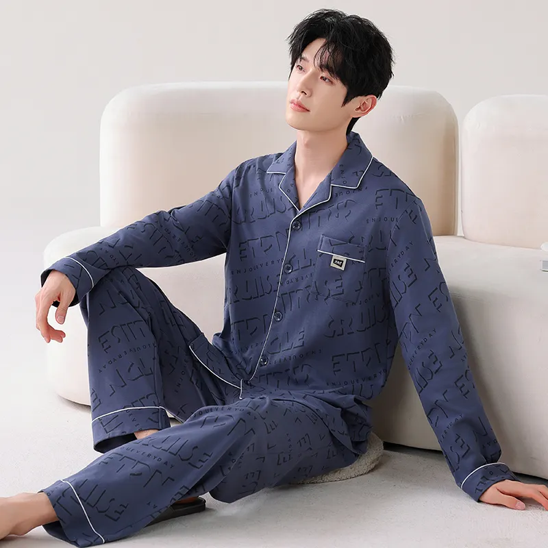 MIIOW Trend Party Series Pajama Set Men's Shopping Bag-21