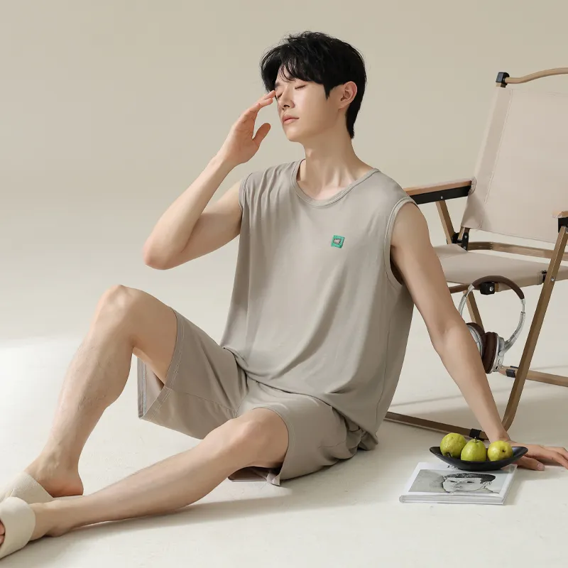 MIIOW Trend Party Series Pajama Set Men's Shopping Bag-0