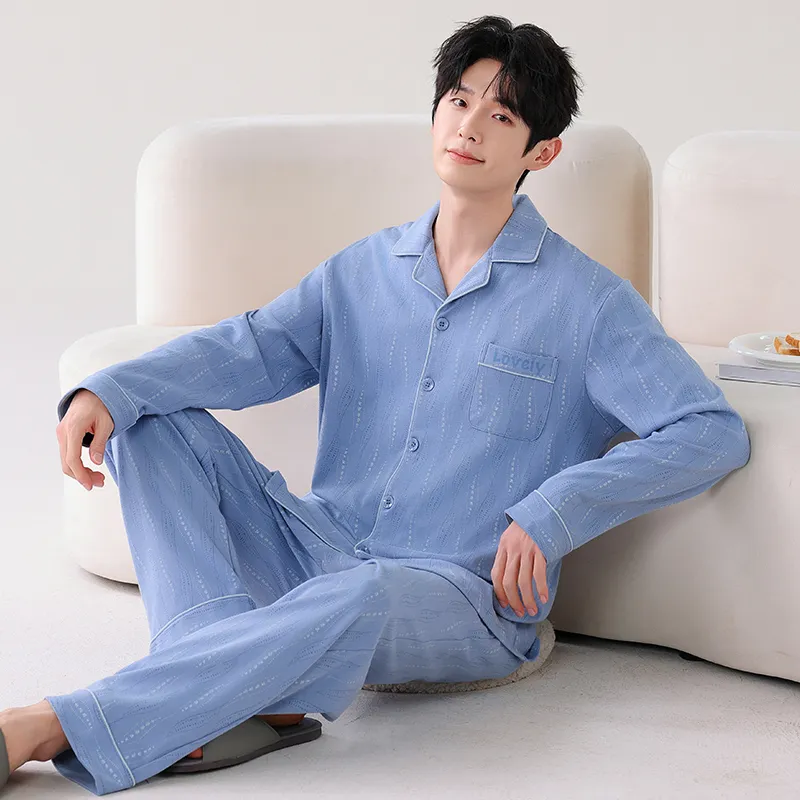 MIIOW Trend Party Series Pajama Set Men's Shopping Bag-35