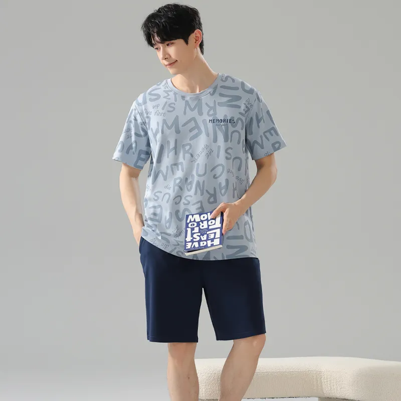 MIIOW Trend Party Series Pajama Set Men's Shopping Bag-39