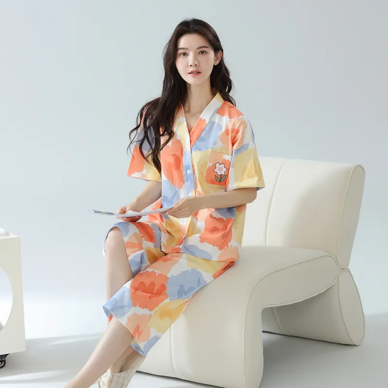 MIIOW Trend Party Series Pajama Set Women's-45