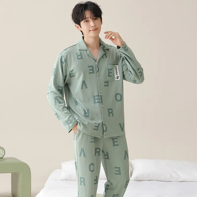 MIIOW Trend Party Series Pajama Set Men's Shopping Bag-5