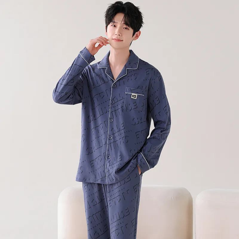 MIIOW Trend Party Series Pajama Set Men's Shopping Bag-23