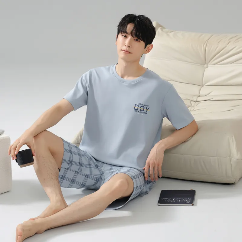 MIIOW Trend Party Series Pajama Set Men's Shopping Bag-45