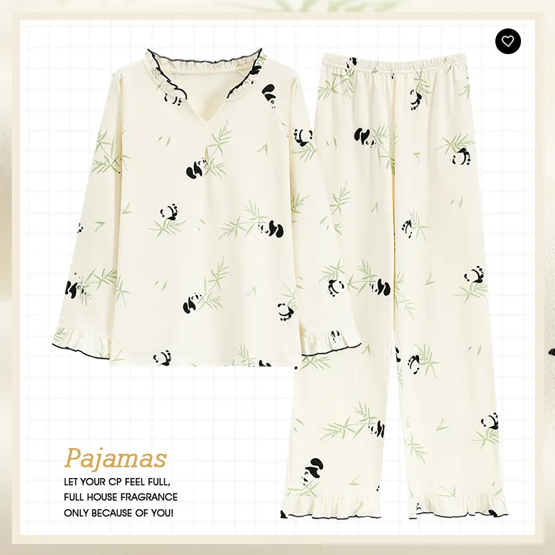 MIIOW Trend Party Series Pajama Set Women's Shopping Bag-30