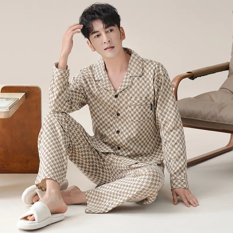 MIIOW Trend Party Series Pajama Set Men's-4