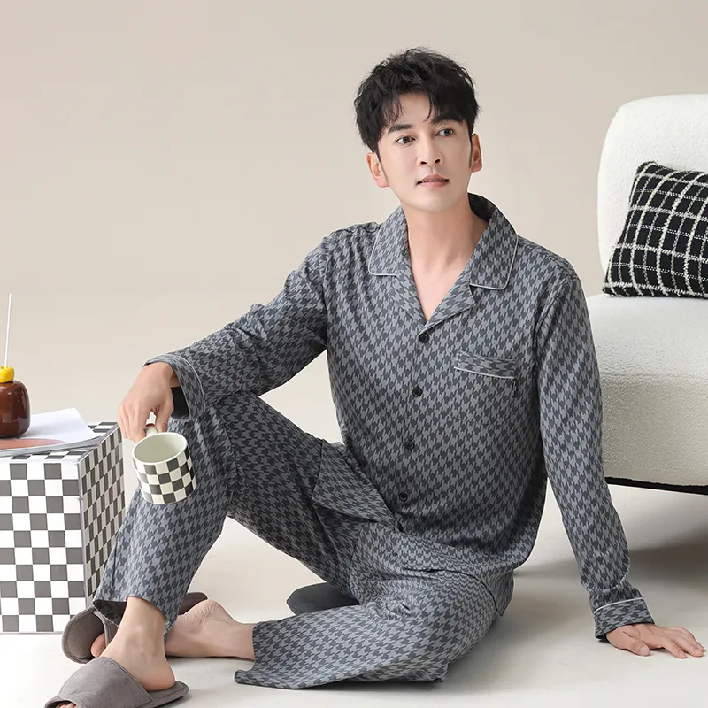 MIIOW Trend Party Series Pajama Set Men's-4