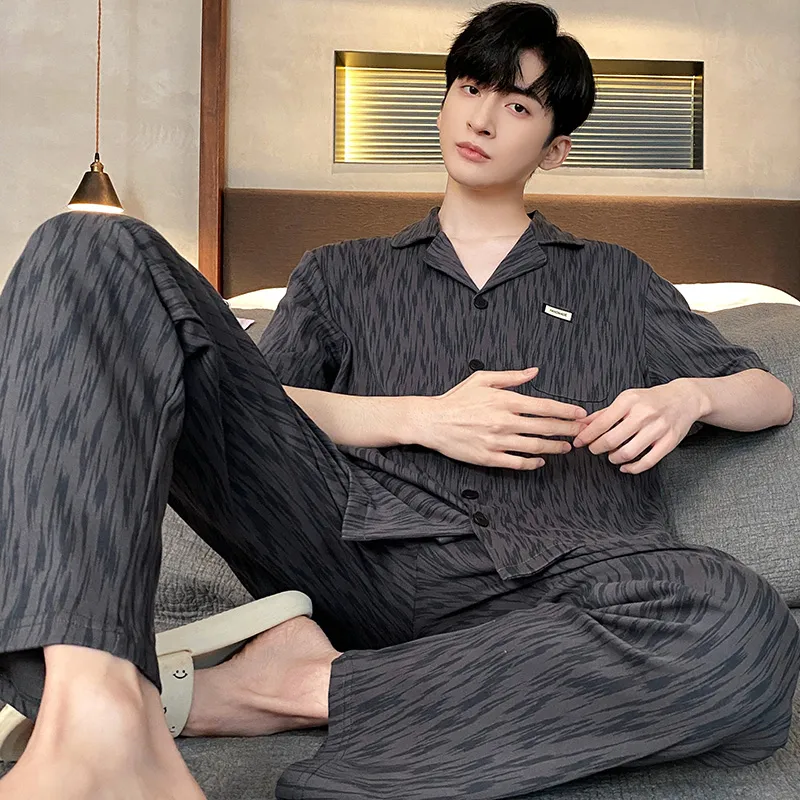 MIIOW Trend Party Series Pajama Set Men's Shopping Bag-4