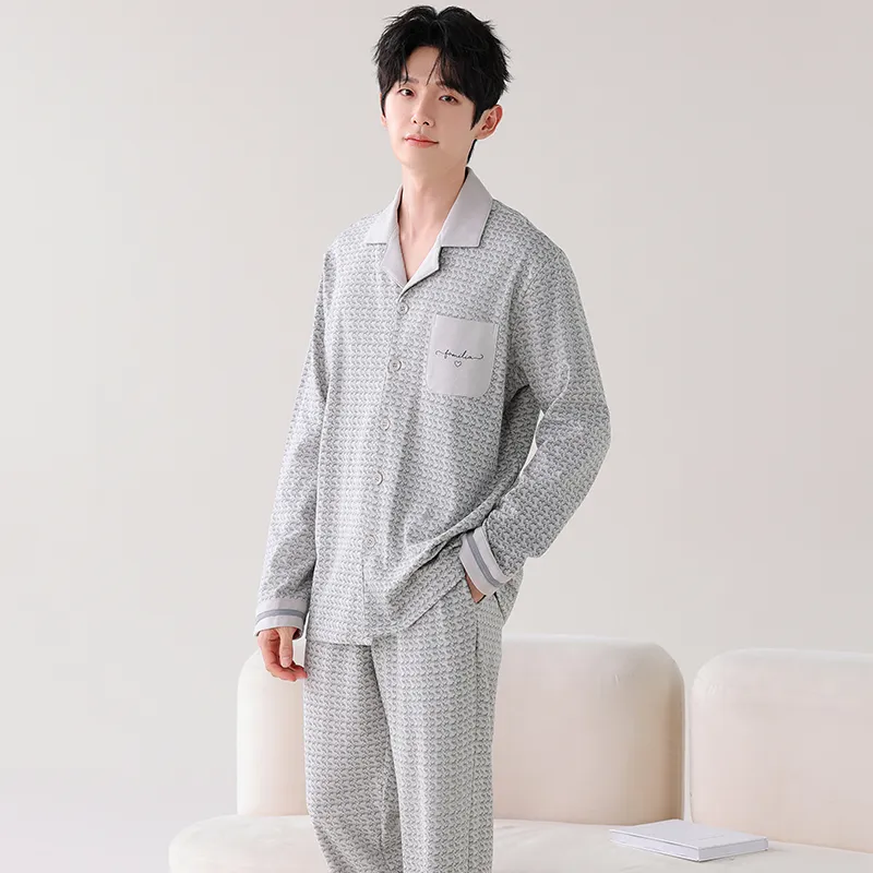 MIIOW Trend Party Series Pajama Set Men's Shopping Bag-30