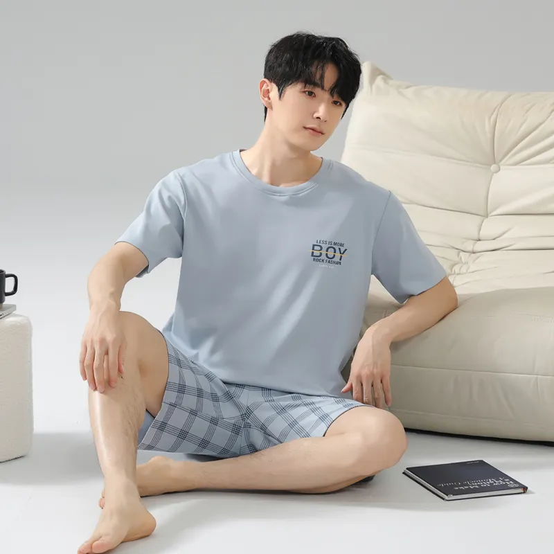 MIIOW Trend Party Series Pajama Set Men's Shopping Bag-43