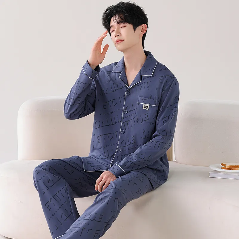MIIOW Trend Party Series Pajama Set Men's Shopping Bag-17