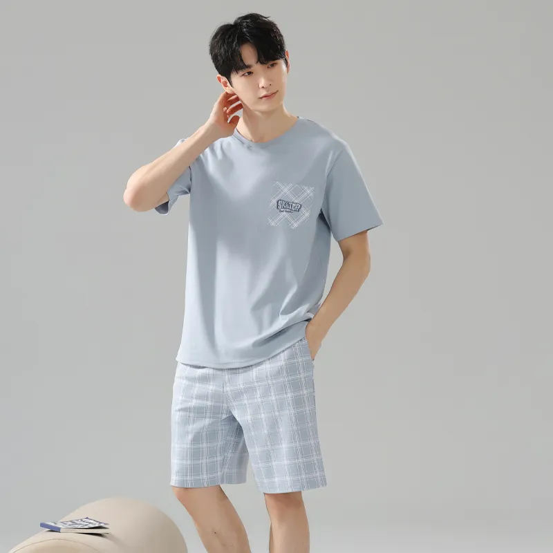 MIIOW Trend Party Series Pajama Set Men's Shopping Bag-15
