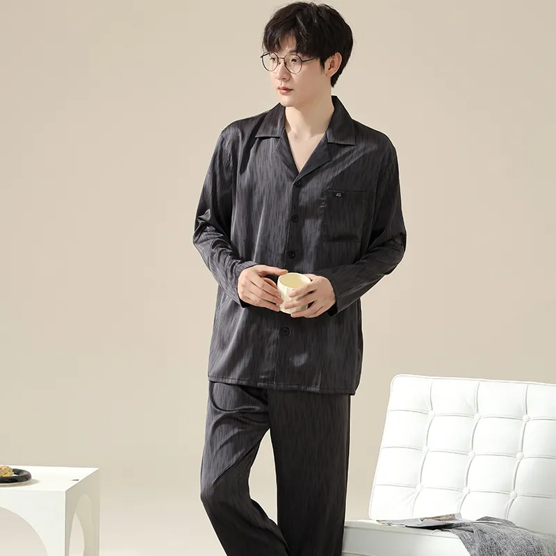 MIIOW Trend Party Series Pajama Set Men's Shopping Bag Image Color-6