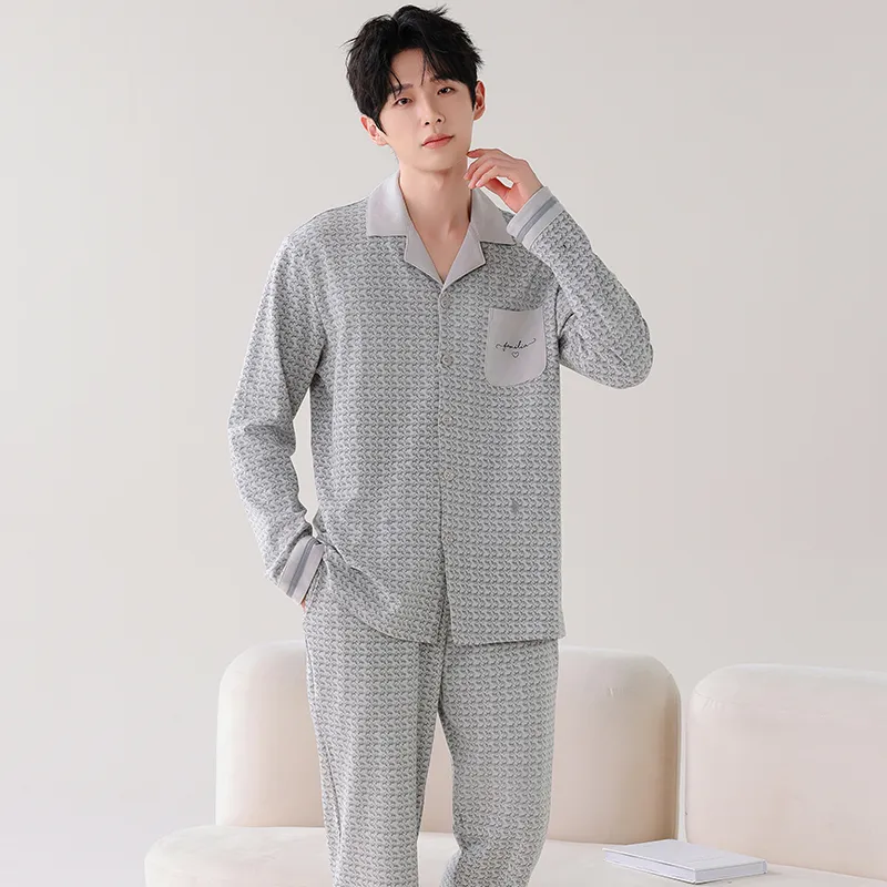 MIIOW Trend Party Series Pajama Set Men's Shopping Bag-31