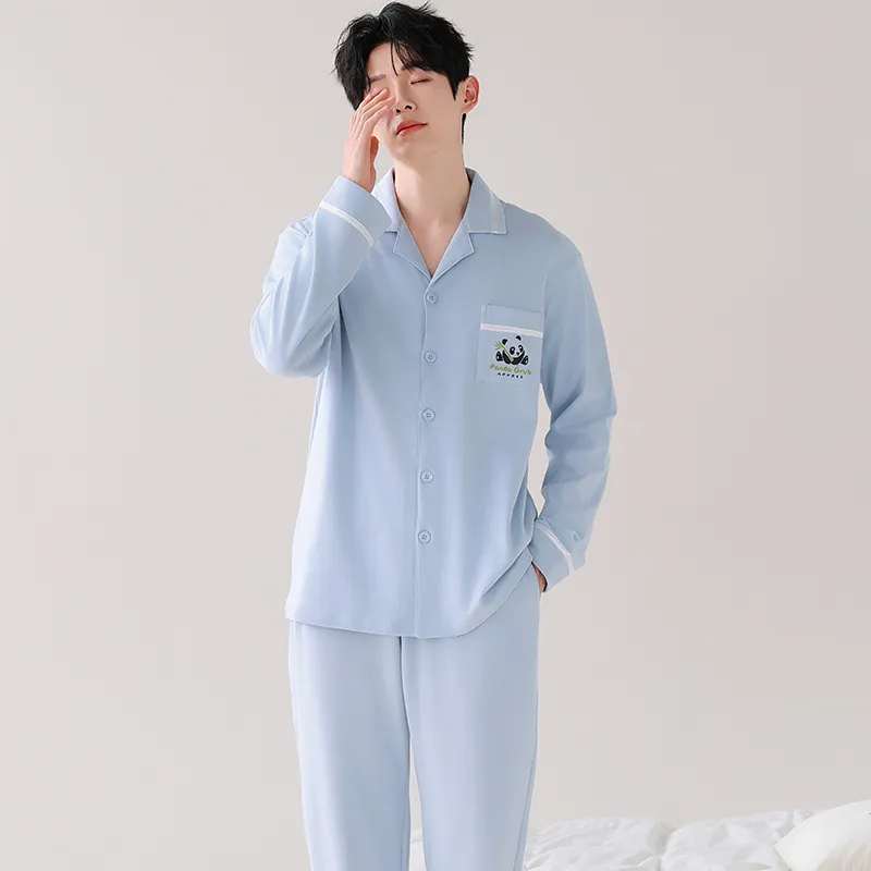 MIIOW Trend Party Series Pajama Set Men's Shopping Bag-7