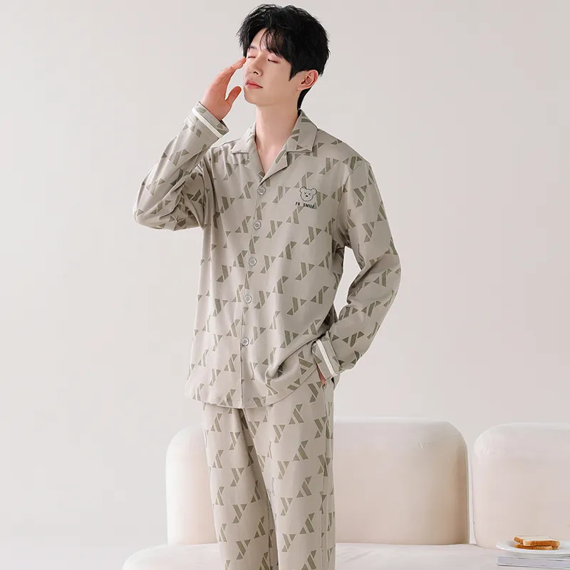 MIIOW Trend Party Series Pajama Set Men's Shopping Bag-7