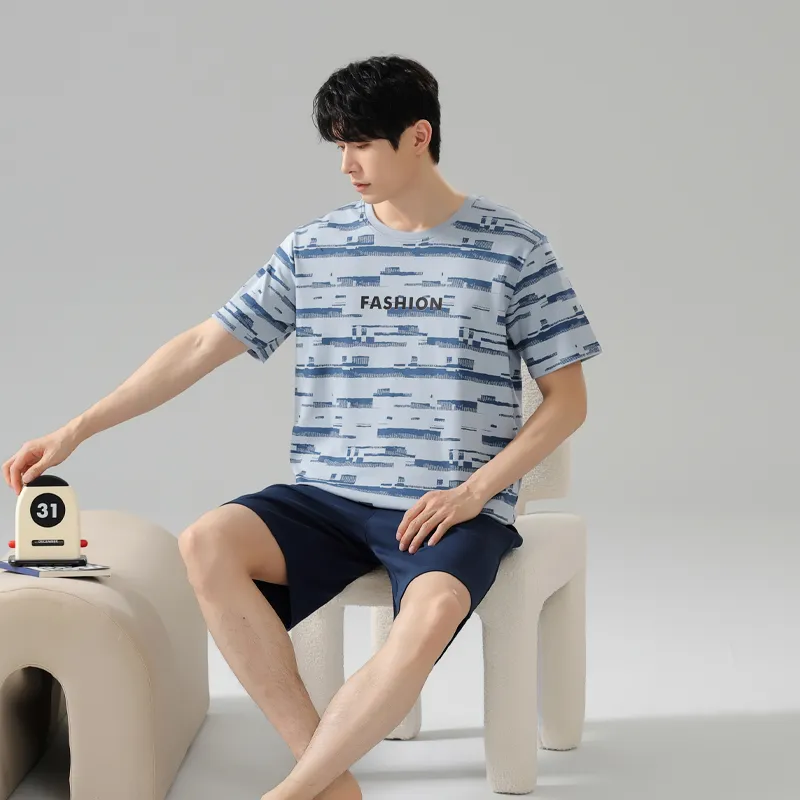 MIIOW Trend Party Series Pajama Set Men's Shopping Bag-18
