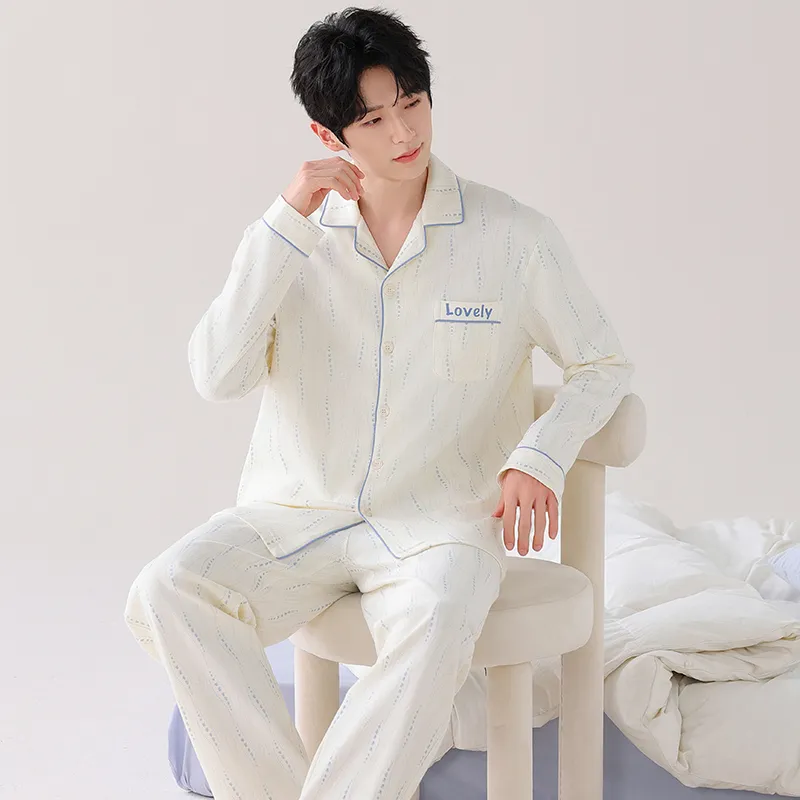 MIIOW Trend Party Series Pajama Set Men's Shopping Bag-0