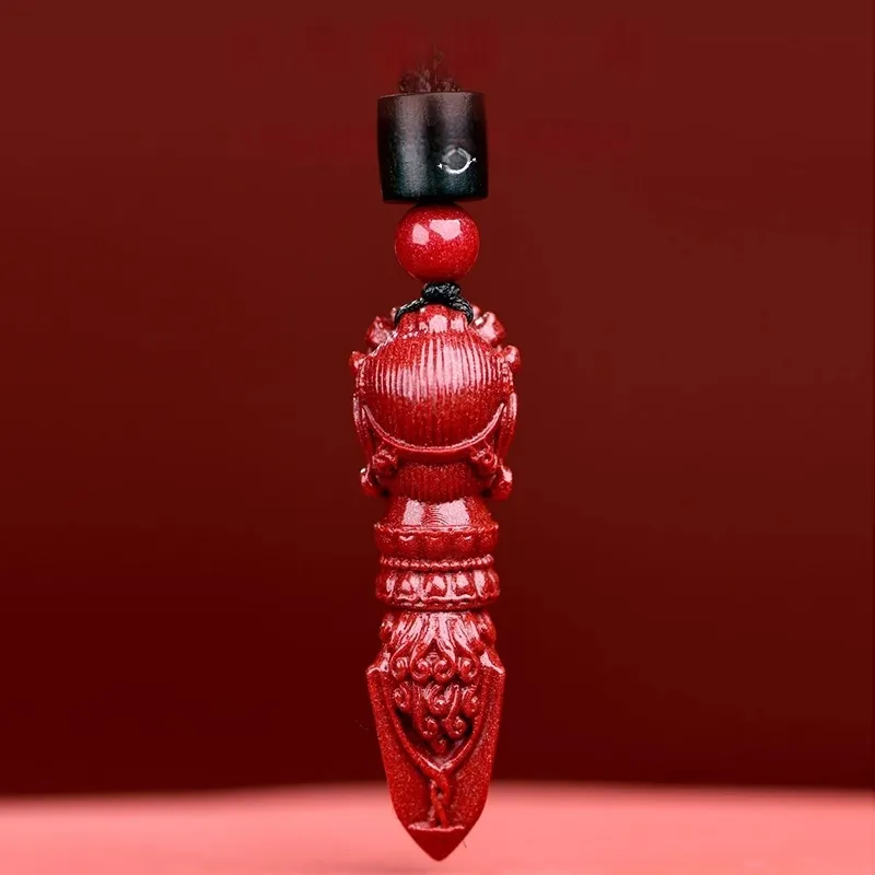 Dora Skewers Cinnabar Pendants Unisex-1