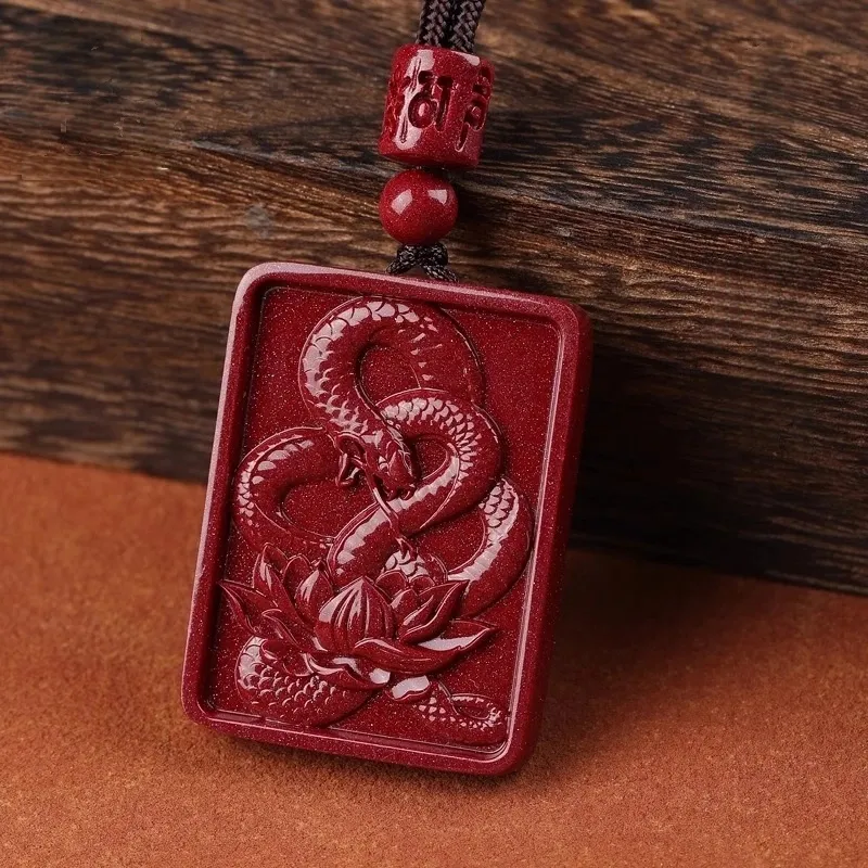 Dora Skewers Cinnabar Pendants Unisex-1