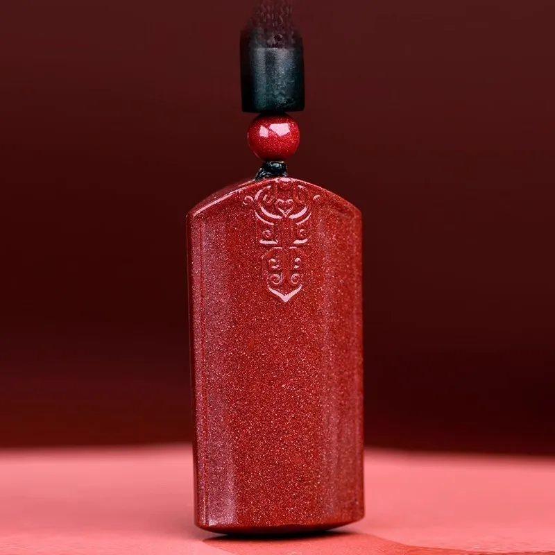 Dora Skewers Cinnabar Pendants Unisex-1