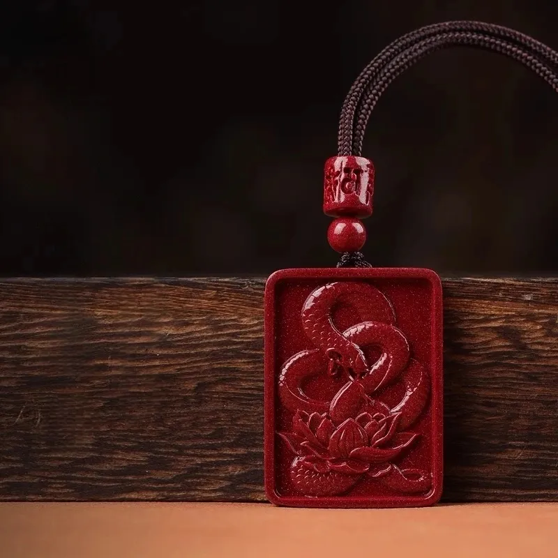 Dora Skewers Cinnabar Pendants Unisex-2