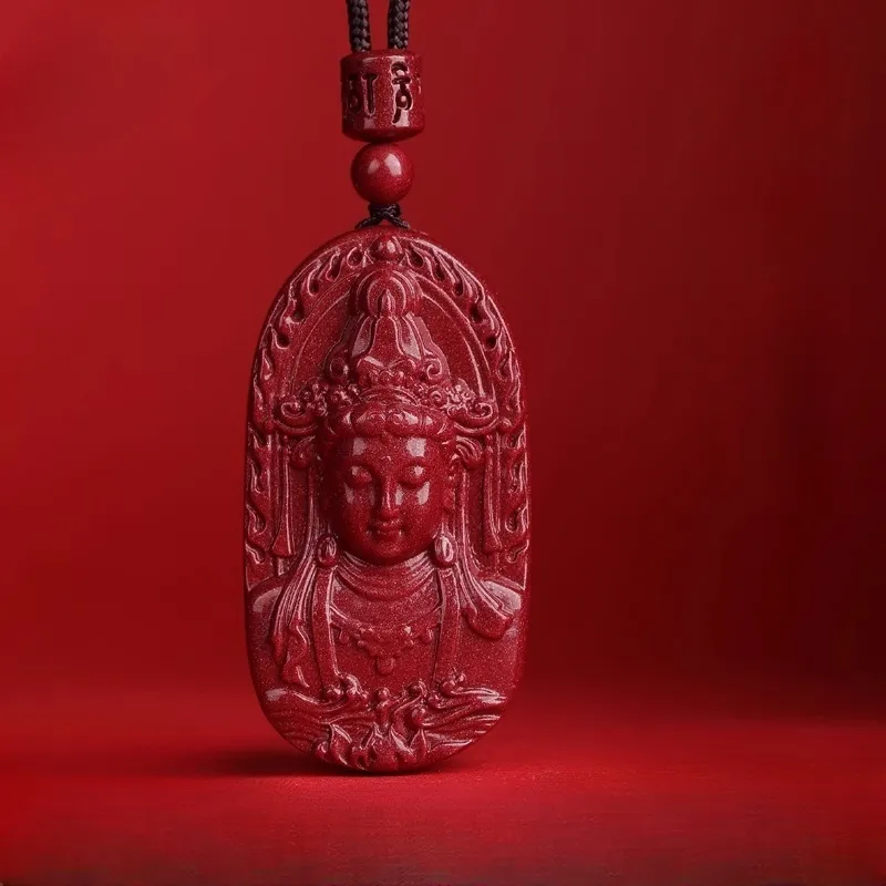 Dora Skewers Cinnabar Pendants Unisex-1