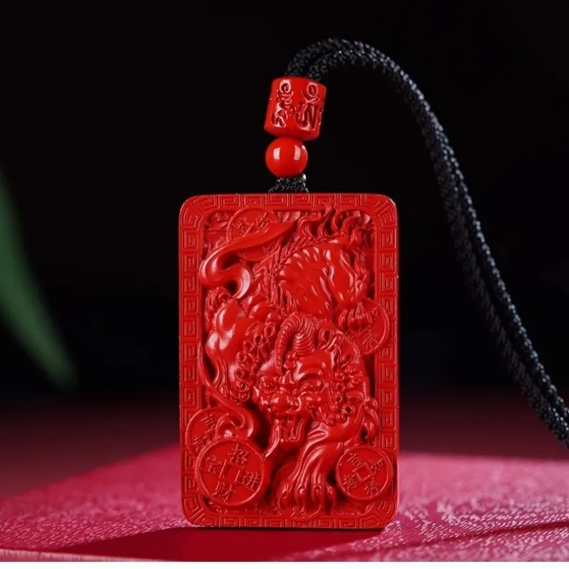 Dora Skewers Cinnabar Pendants Unisex-1