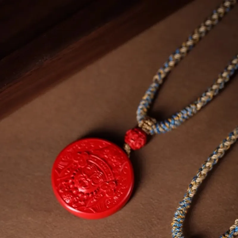 Dora Skewers Cinnabar Pendants Unisex-2