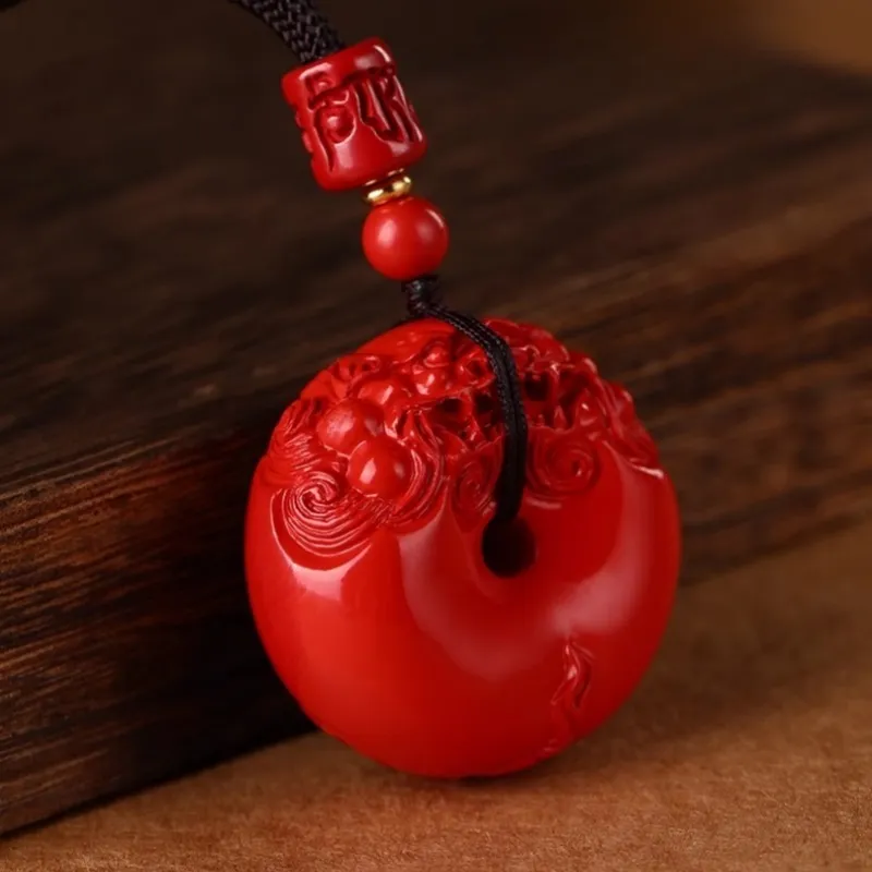 Dora Skewers Cinnabar Pendants Unisex-1