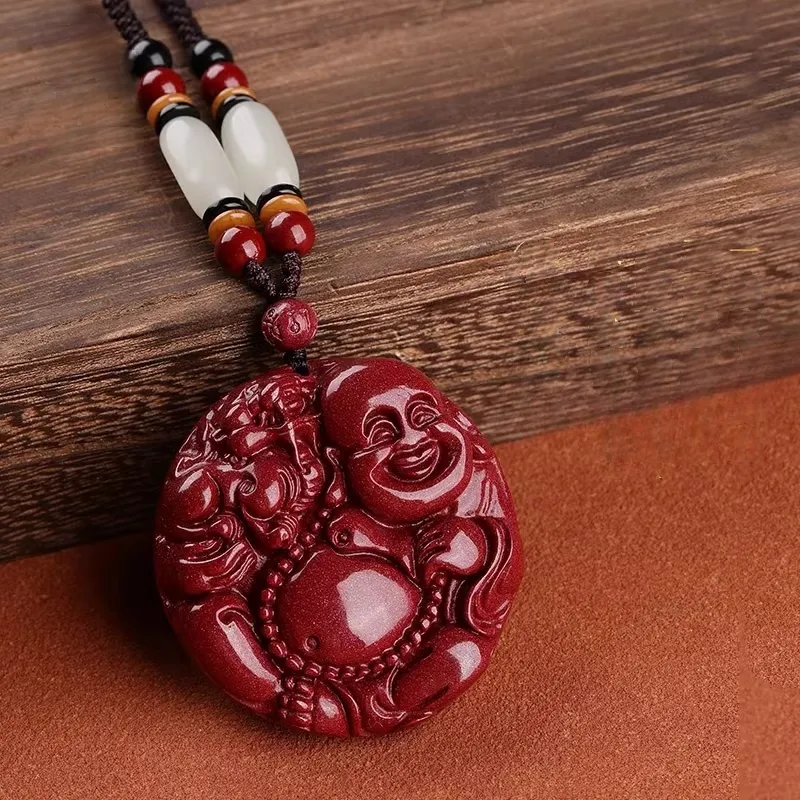 Dora Skewers Cinnabar Pendants Unisex-1