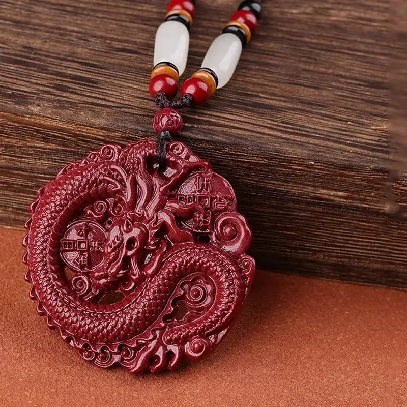 Dora Skewers Cinnabar Pendants Unisex-2