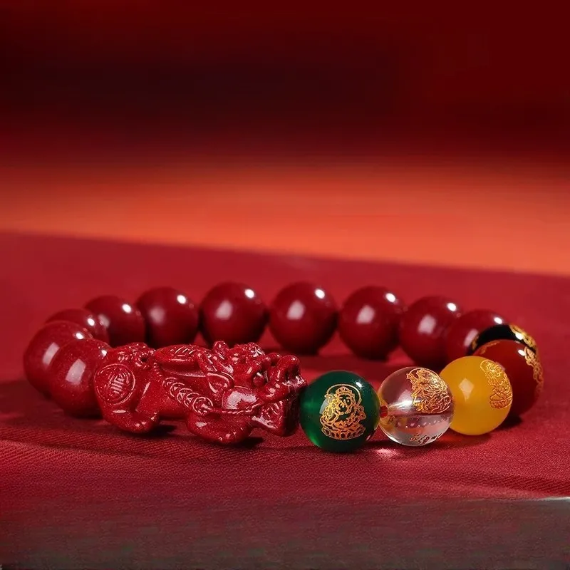 Dora Skewers Cinnabar Bracelets Unisex-3